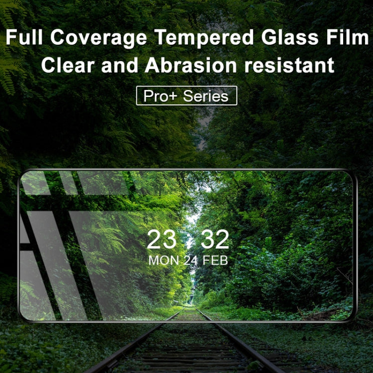 For Google Pixel 6A imak 9H Full Screen Tempered Glass Film Pro+ Series