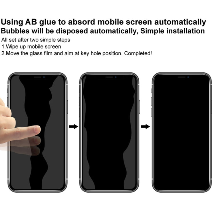 For Google Pixel 6A imak 9H Full Screen Tempered Glass Film Pro+ Series