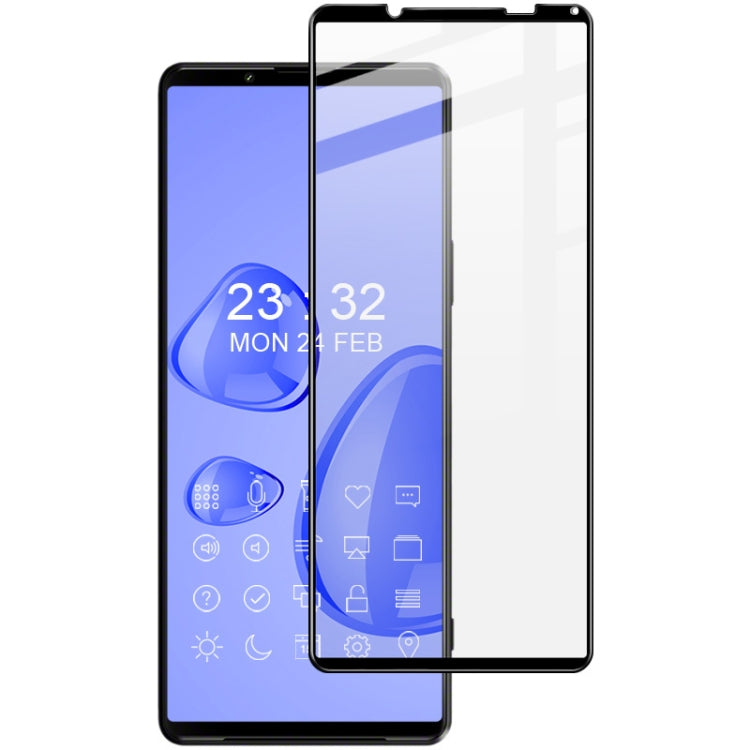 For Sony Xperia 10 IV imak 9H Full Screen Tempered Glass Film Pro+ Series