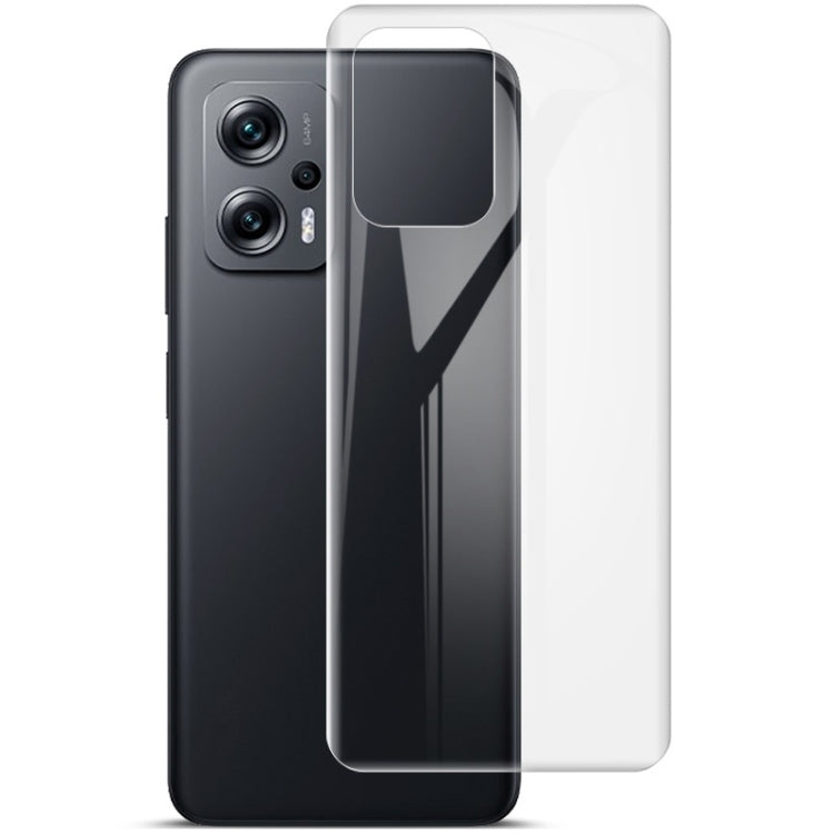 2 PCS imak Curved Full Screen Protector Hydrogel Film Back Protector For Xiaomi Redmi Note 11T Pro 5G/Redmi Note 11T Pro+ 5G