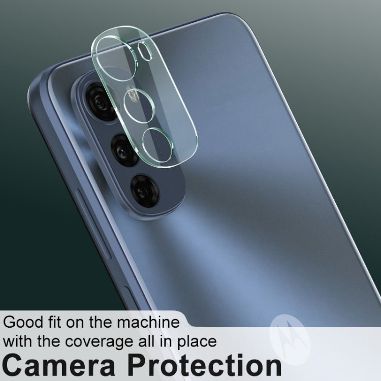 For Motorola Moto E32 4G imak Integrated Rear Camera Lens Tempered Glass Film