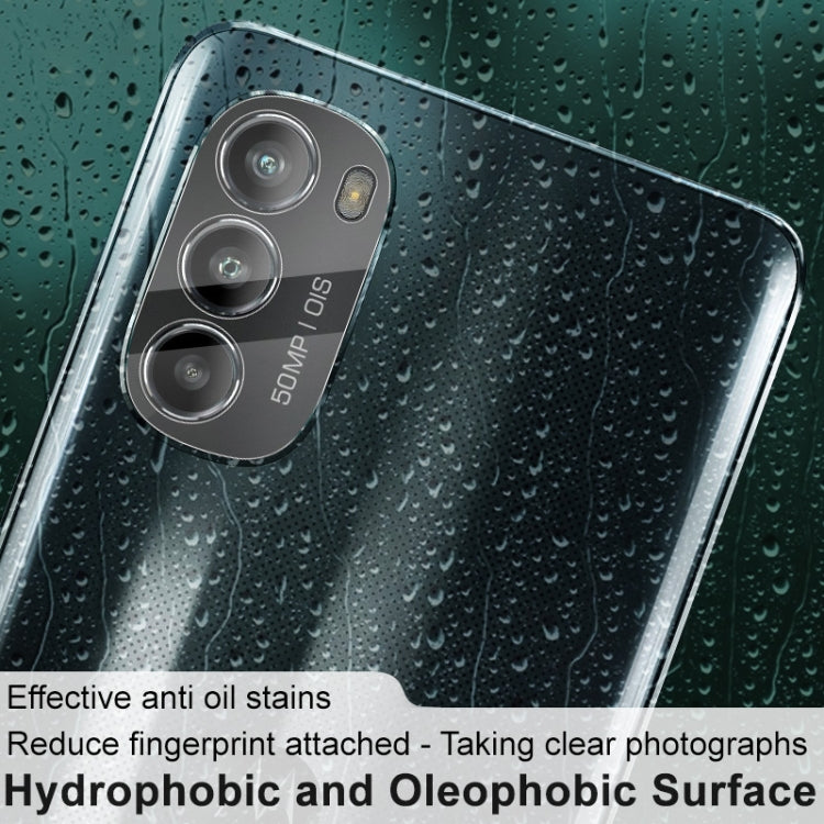 For Motorola Moto G82 5G imak Integrated Rear Camera Lens Tempered Glass Film