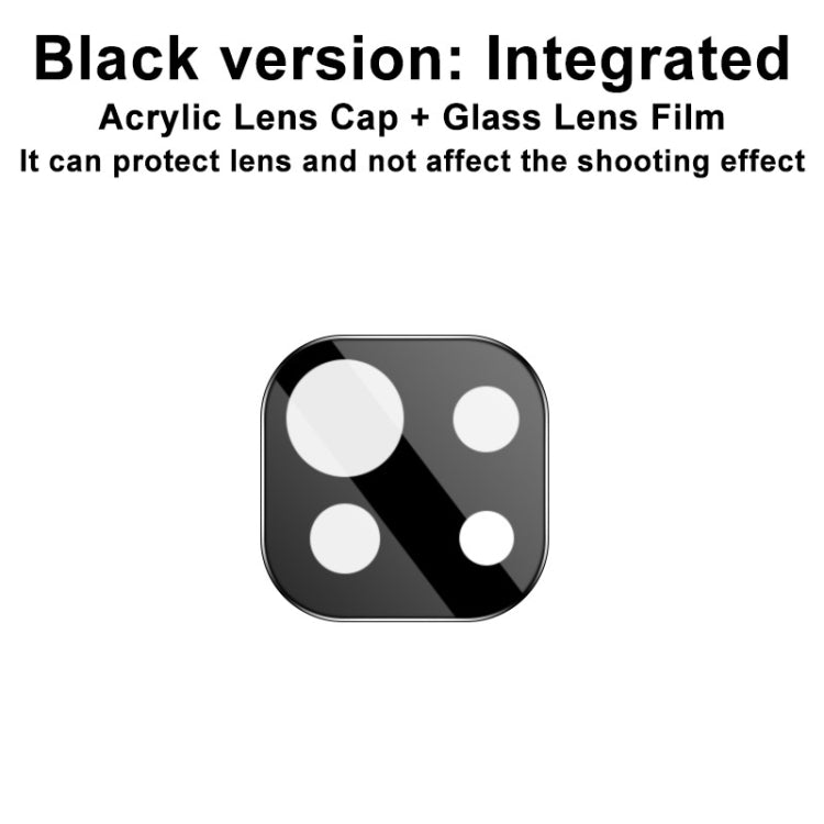 imak Integrated Rear Camera Lens Tempered Glass Film with Lens Cap Black Version For Xiaomi Mi 11 Lite 5G/11 Lite 5G NE