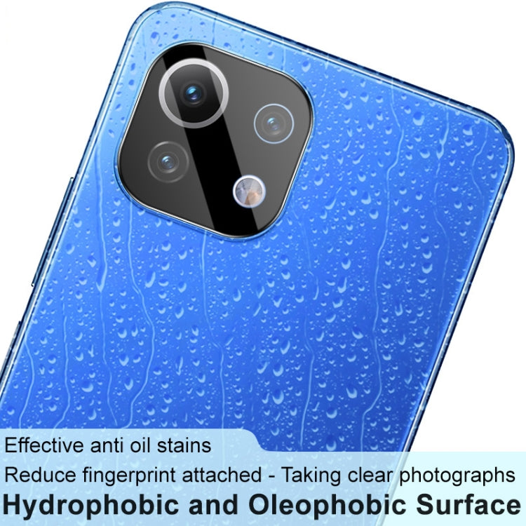 imak Integrated Rear Camera Lens Tempered Glass Film with Lens Cap Black Version For Xiaomi Mi 11 Lite 5G/11 Lite 5G NE