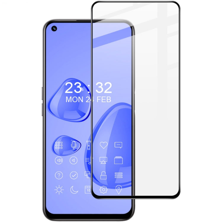 imak 9H Surface Hardness Full Screen Tempered Glass Film Pro+ Series For OPPO Realme 8i