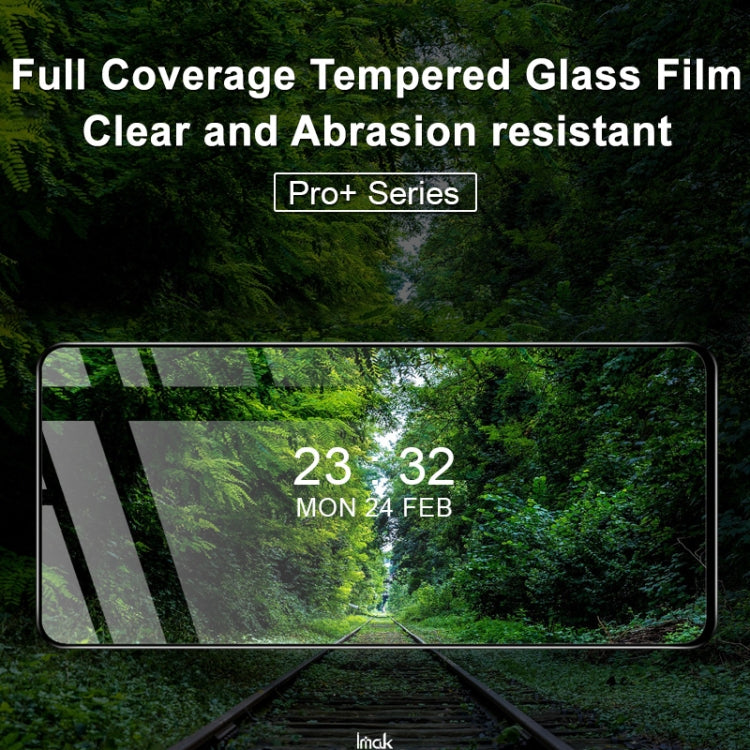 imak 9H Surface Hardness Full Screen Tempered Glass Film Pro+ Series For OPPO Realme 8i