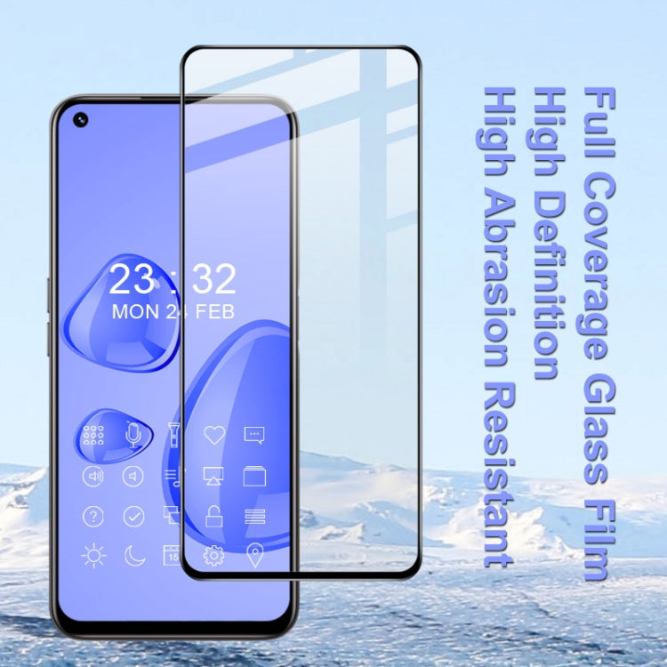 imak 9H Surface Hardness Full Screen Tempered Glass Film Pro+ Series For OPPO Realme 8i