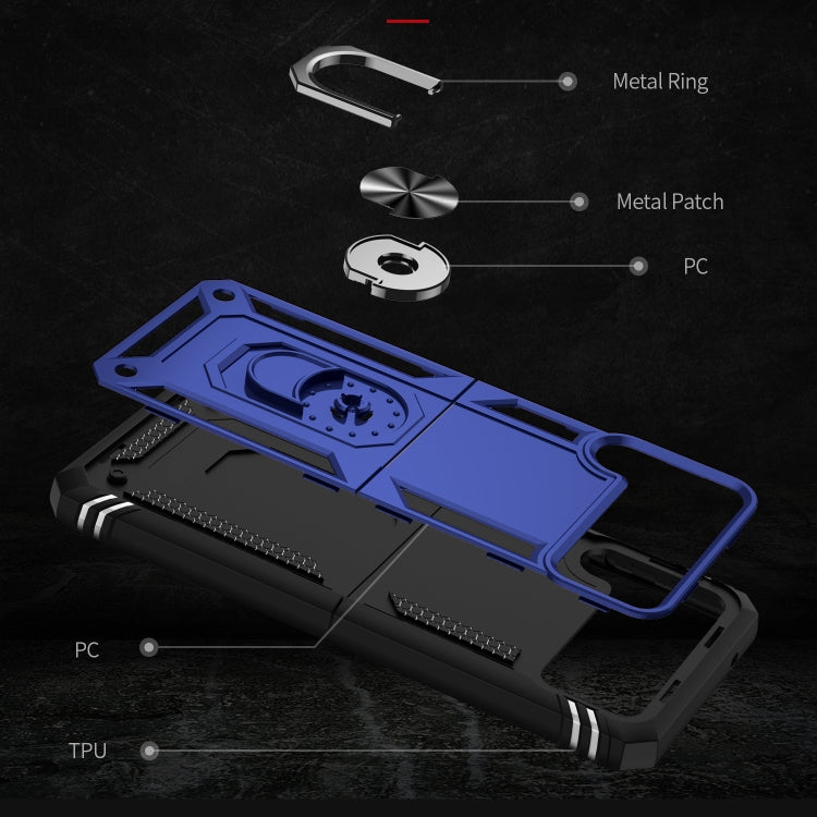 For Samsung Galaxy Z Flip4 Shockproof TPU + PC Protective Case with 360 Degree Rotating Holder