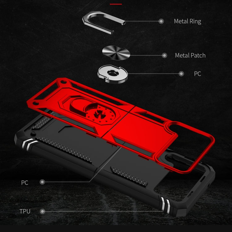 For Samsung Galaxy Z Flip4 Shockproof TPU + PC Protective Case with 360 Degree Rotating Holder