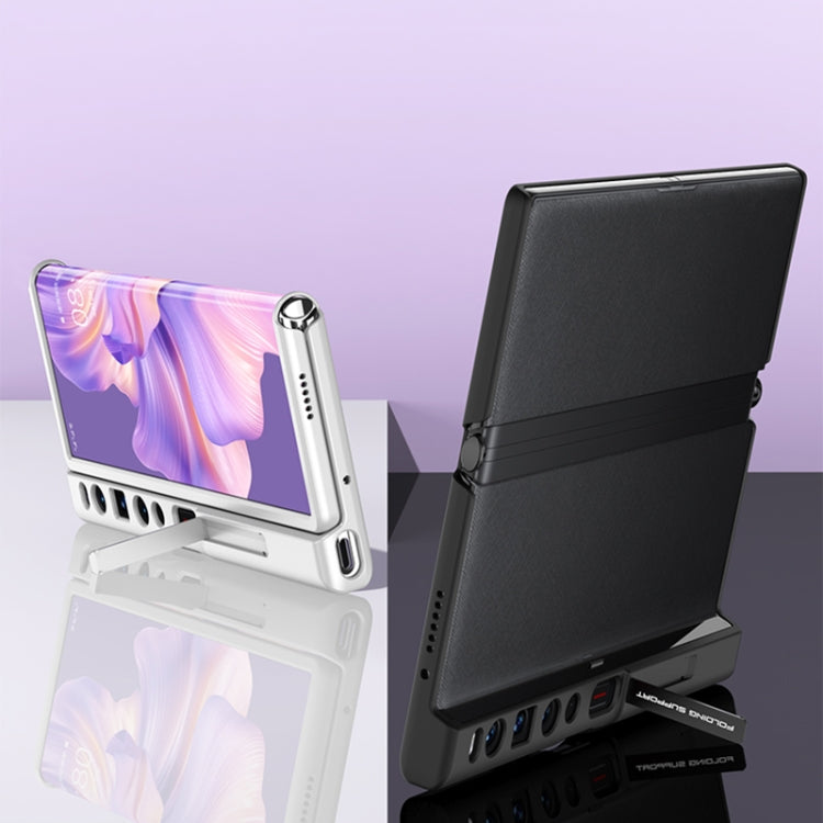For Huawei Mate Xs 2 GKK Skin Feel Folding Full Coverage Phone Case with Holder