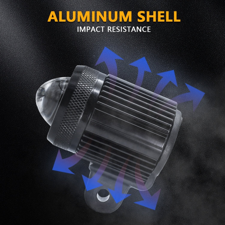 S7 Motorcycle Rearview Mirror LED Strobe Spotlight