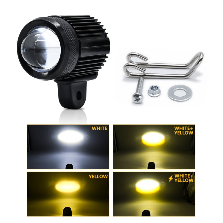 S7 Motorcycle Rearview Mirror LED Strobe Spotlight