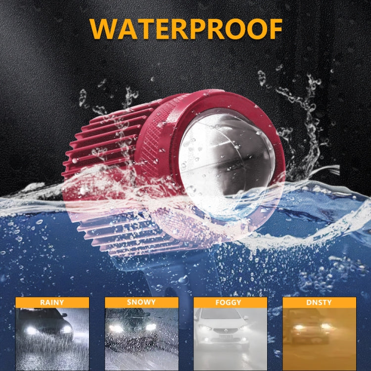 S7 Motorcycle Rearview Mirror LED Strobe Spotlight