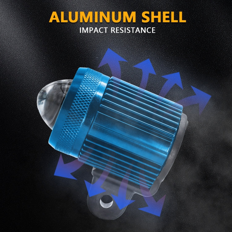 S7 Motorcycle Rearview Mirror LED Strobe Spotlight