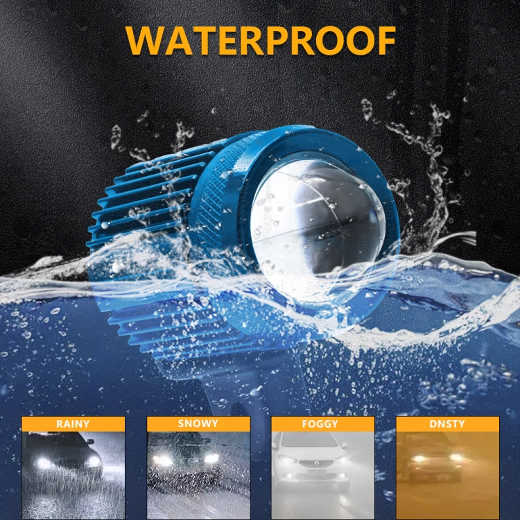 S7 Motorcycle Rearview Mirror LED Strobe Spotlight