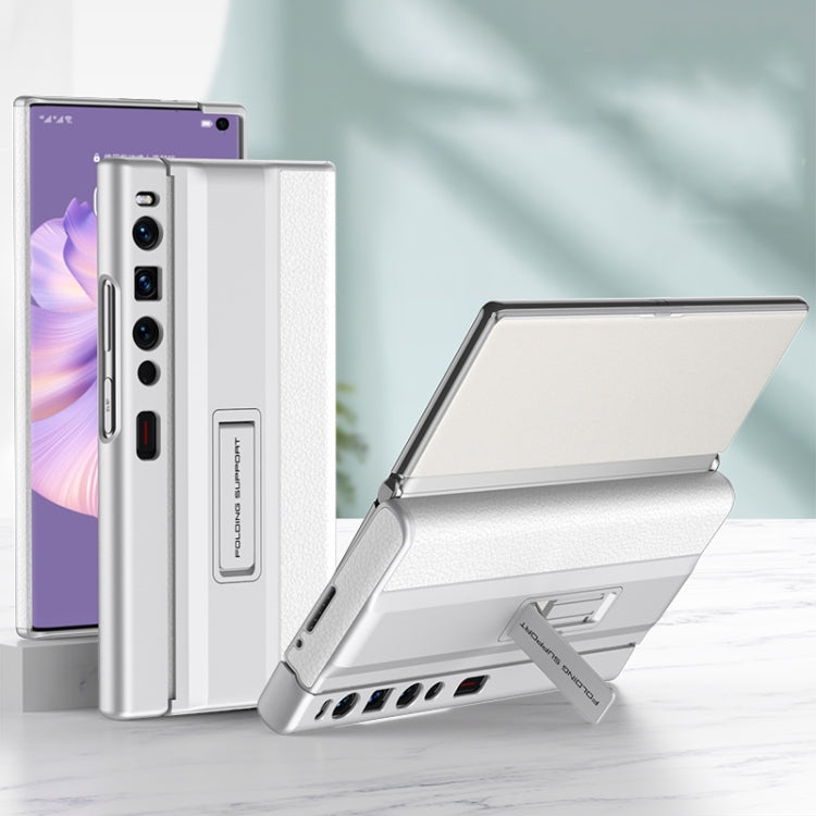 For Huawei Mate Xs 2 GKK Full Coverage Folding Leather Phone Case with Holder