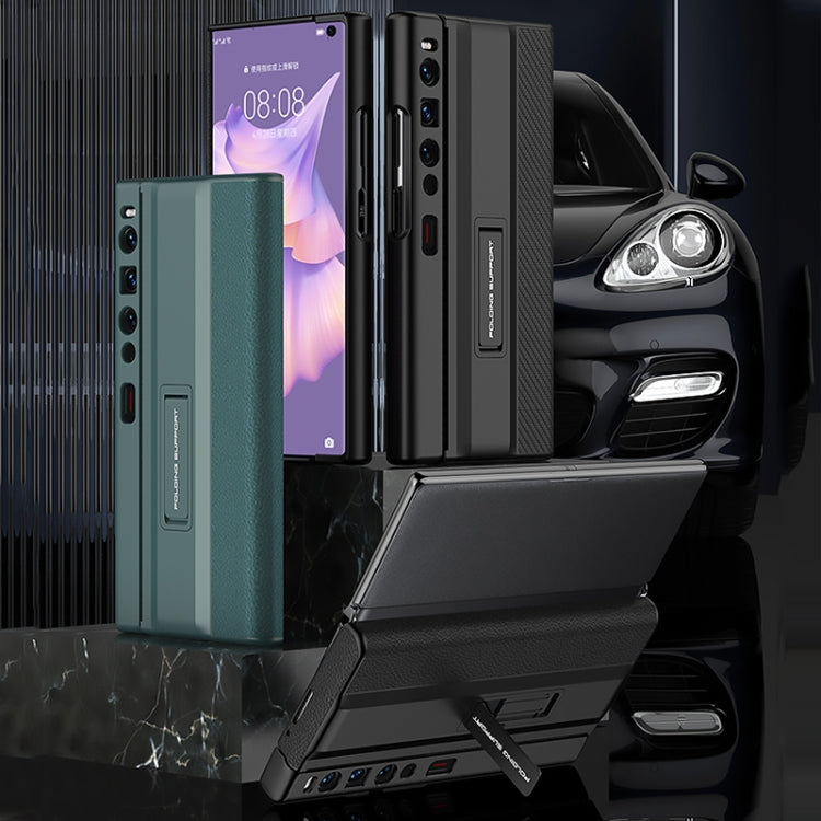 For Huawei Mate Xs 2 GKK Full Coverage Folding Leather Phone Case with Holder