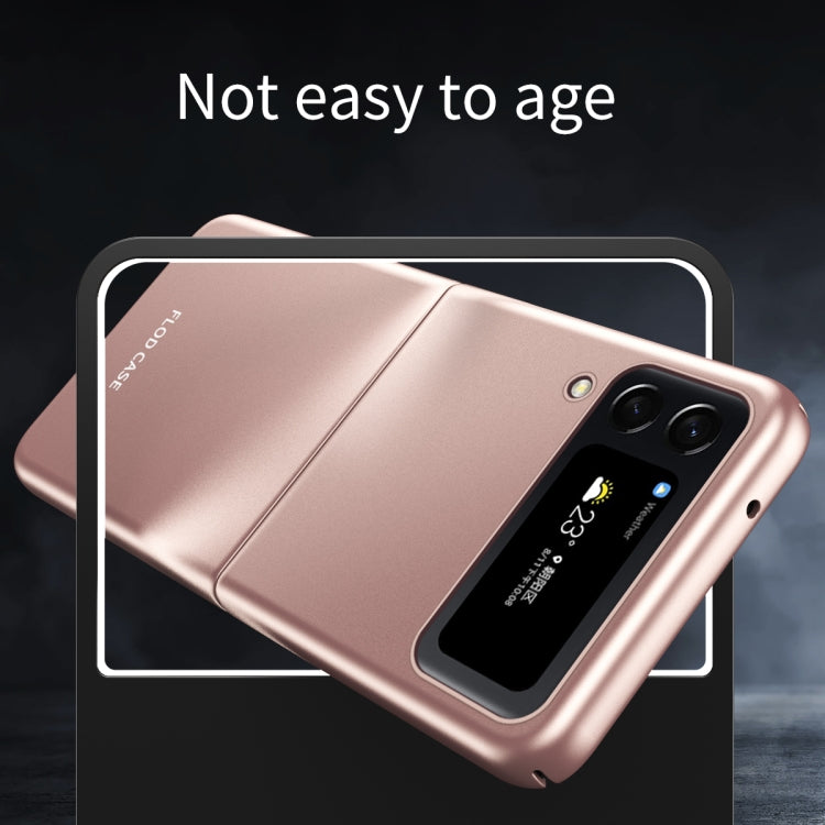 For Samsung Galaxy Z Flip4 Skin Feel Shockproof PC Fold Protective Case
