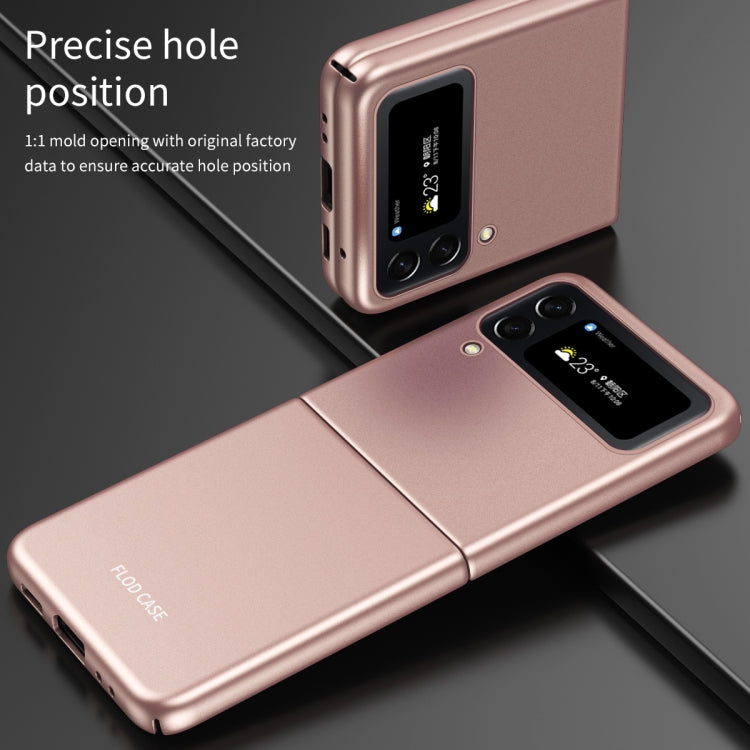 For Samsung Galaxy Z Flip4 Skin Feel Shockproof PC Fold Protective Case