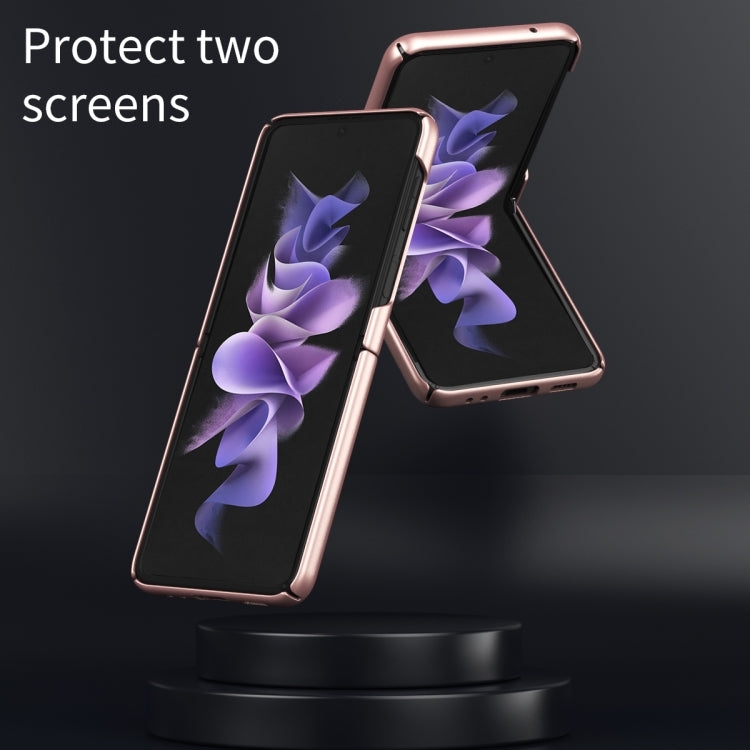 For Samsung Galaxy Z Flip4 Skin Feel Shockproof PC Fold Protective Case