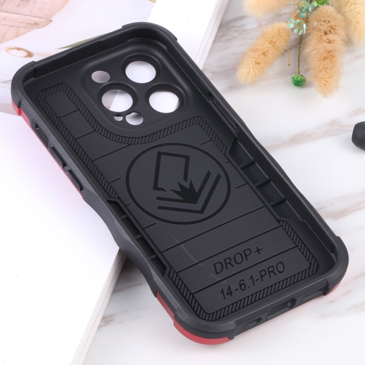 For iPhone 14 Pro Max Non-slip Shockproof Armor Phone Case