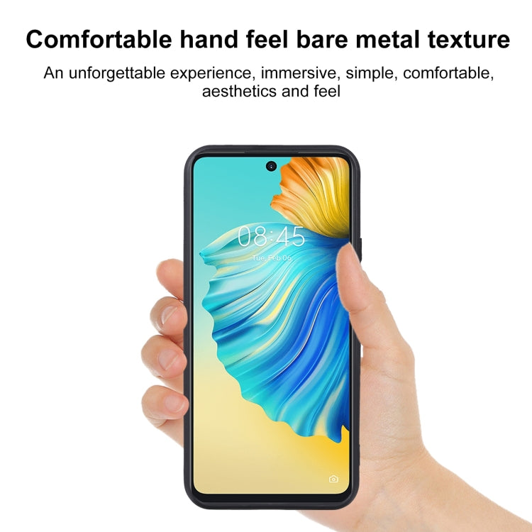 For Tecno Camon 17 Pro TPU Phone Case(Pudding Black)