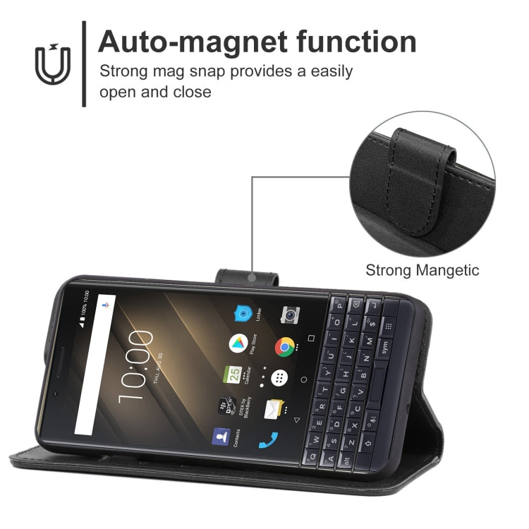 For Blackberry KEY2 Leather Phone Case