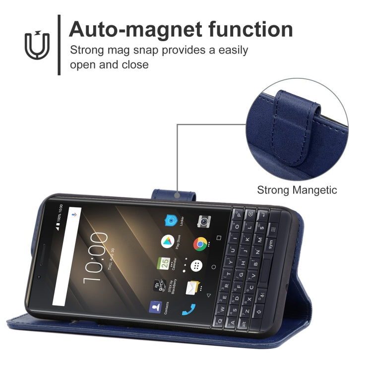 For Blackberry KEY2 Leather Phone Case