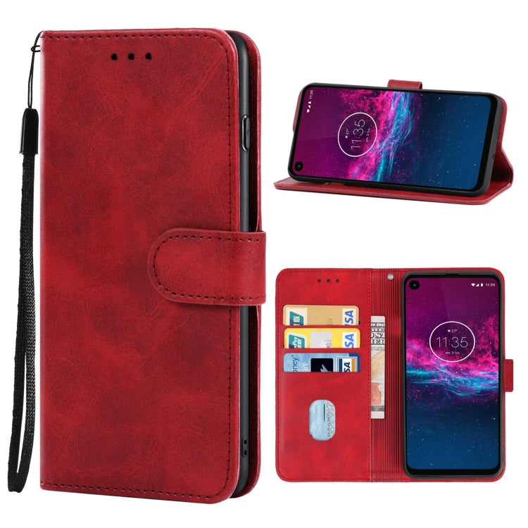 For Motorola One Action Leather Phone Case