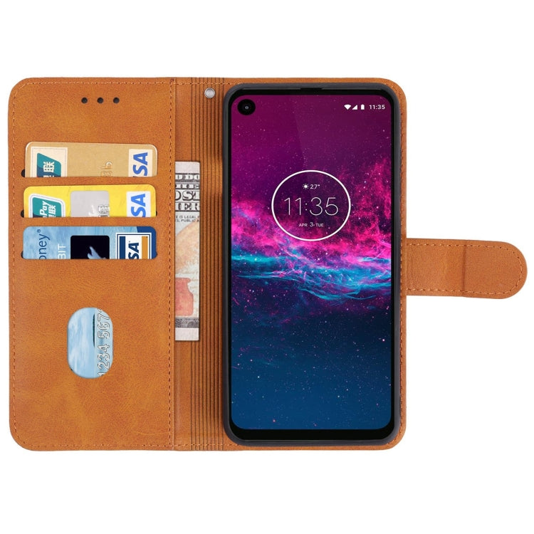 For Motorola One Action Leather Phone Case
