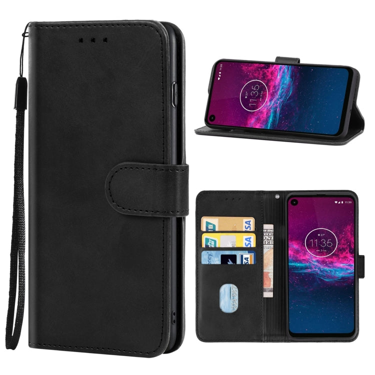 For Motorola One Action Leather Phone Case