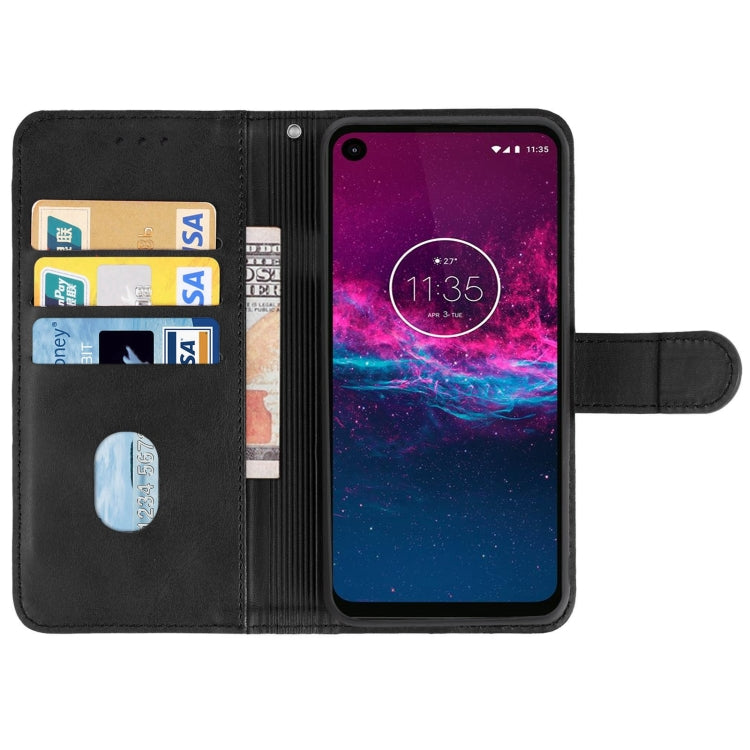 For Motorola One Action Leather Phone Case