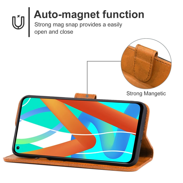 For OPPO Realme V13 5G Leather Phone Case