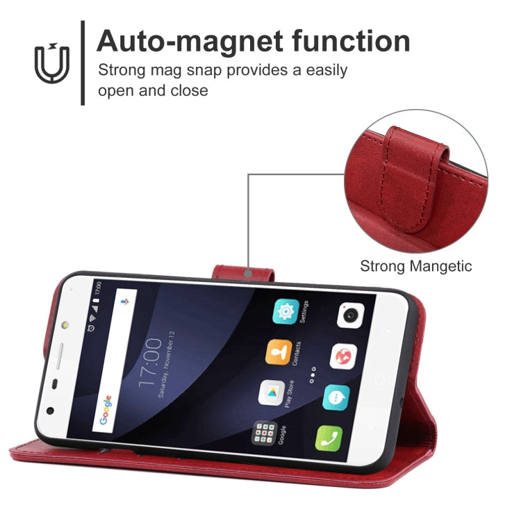 For ZTE Blade A0622 / A0620 / A0605 Leather Phone Case