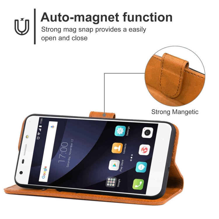For ZTE Blade A0622 / A0620 / A0605 Leather Phone Case
