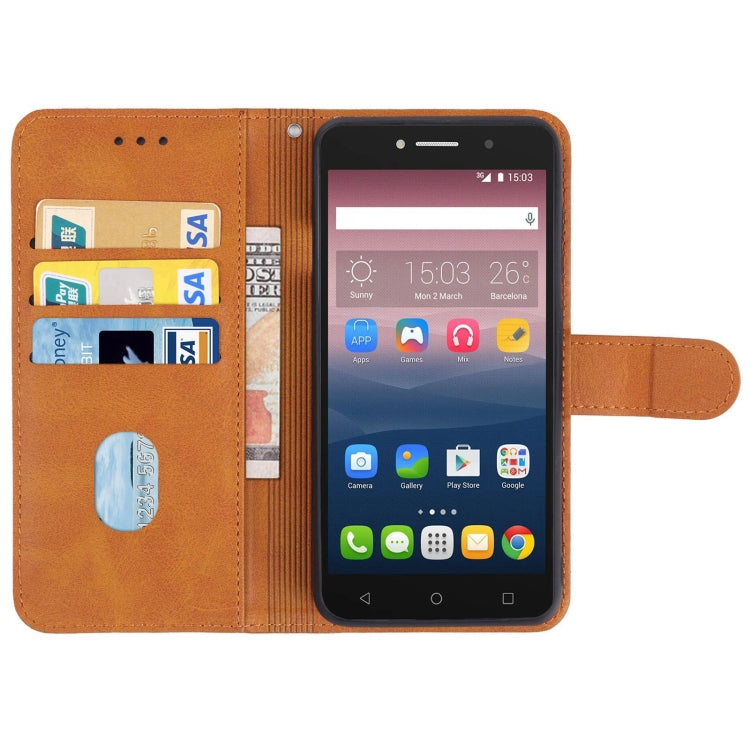 For Alcatel Pixi 4 4.0 Leather Phone Case