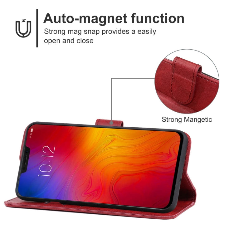 For Lenovo Z5 Leather Phone Case