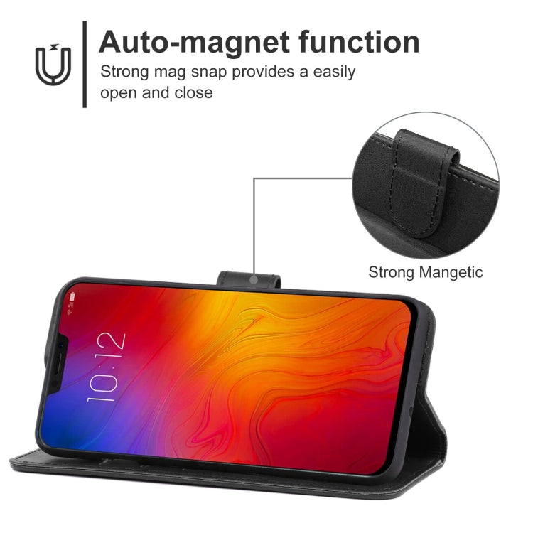 For Lenovo Z5 Leather Phone Case