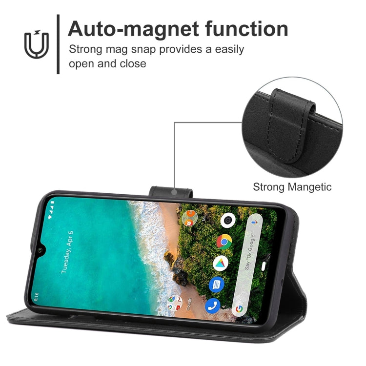 For Xiaomi Mi A3 Leather Phone Case