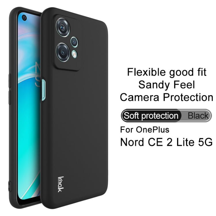 For OnePlus Nord CE 2 Lite 5G IMAK UC-3 Series Shockproof Frosted TPU Phone Case(Black)