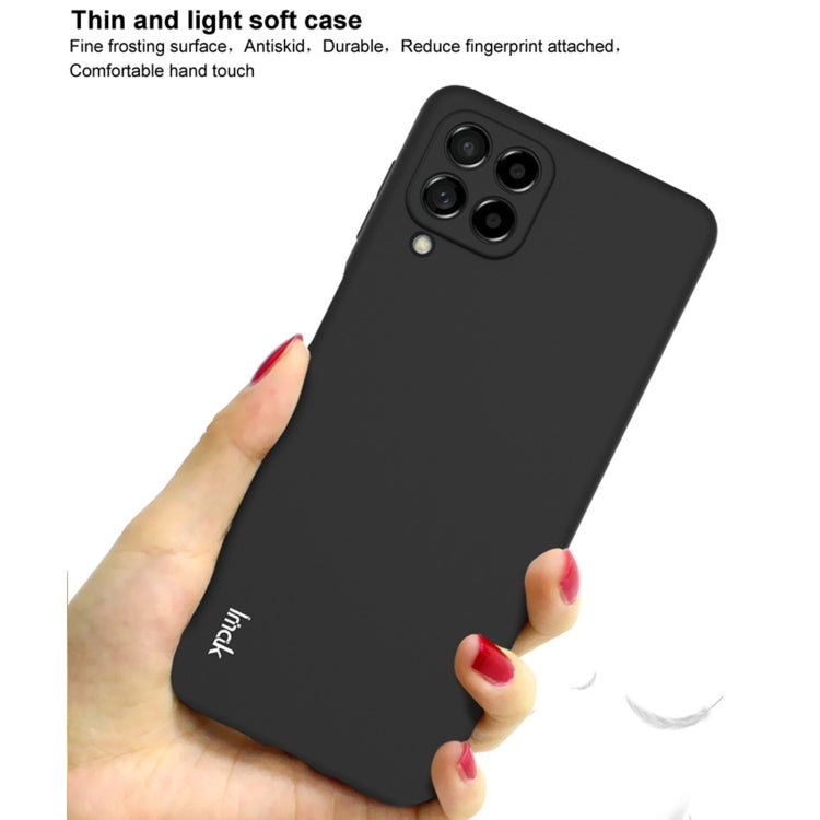 For Samsung Galaxy M33 5G International Edition IMAK UC-3 Series Shockproof Frosted TPU Phone Case(Black)