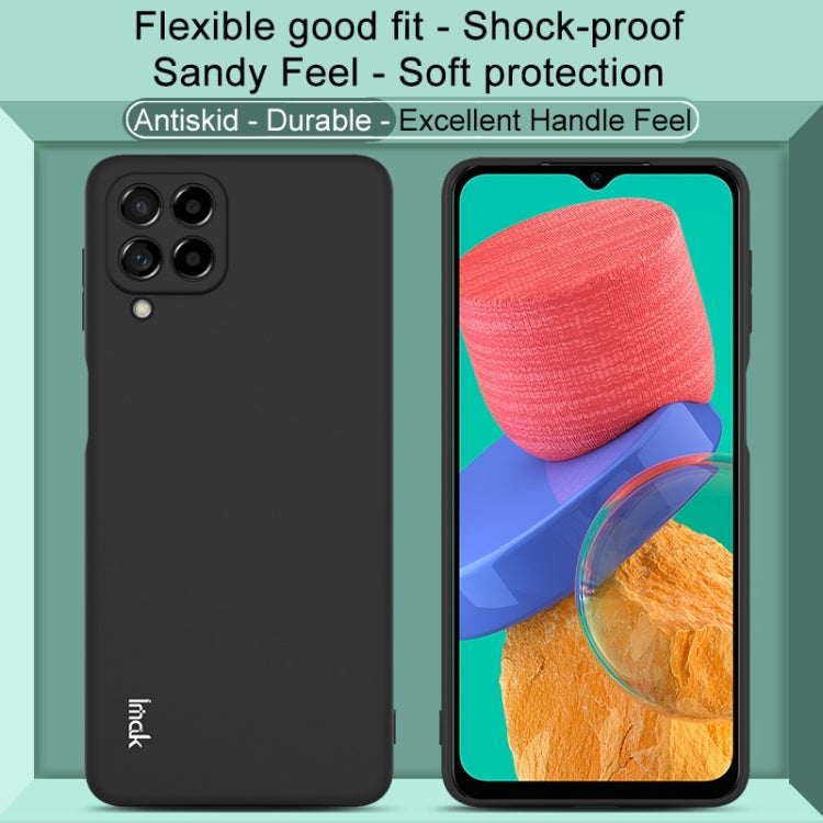 For Samsung Galaxy M33 5G International Edition IMAK UC-3 Series Shockproof Frosted TPU Phone Case(Black)