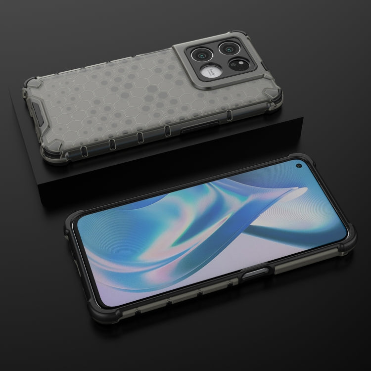For OnePlus Ace Racing Shockproof Honeycomb PC + TPU Phone Case