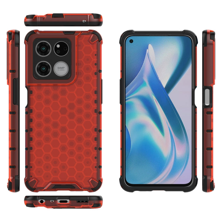 For OnePlus Ace Racing Shockproof Honeycomb PC + TPU Phone Case