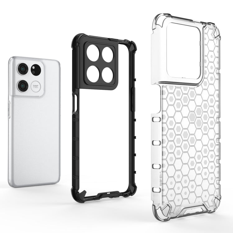 For OnePlus Ace Racing Shockproof Honeycomb PC + TPU Phone Case
