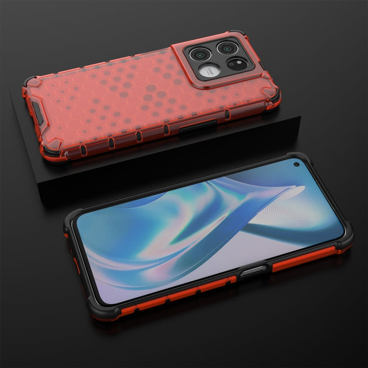 For OnePlus Ace Racing Shockproof Honeycomb PC + TPU Phone Case