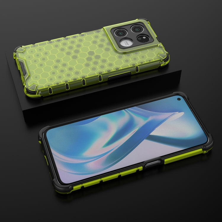 For OnePlus Ace Racing Shockproof Honeycomb PC + TPU Phone Case