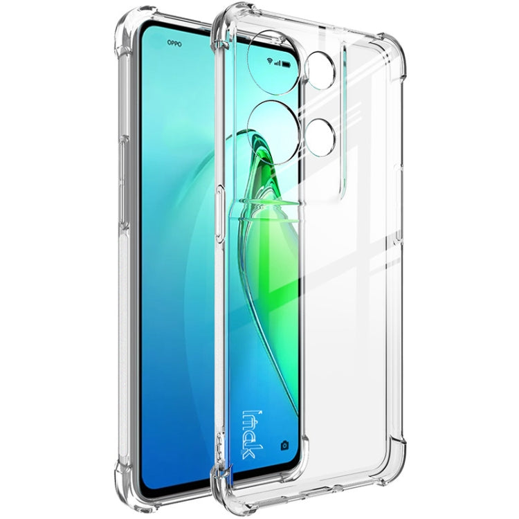 For OPPO Reno8 Pro+ 5G / Reno8 Pro 5G Global IMAK All-inclusive Shockproof Airbag TPU Case with Screen Protector