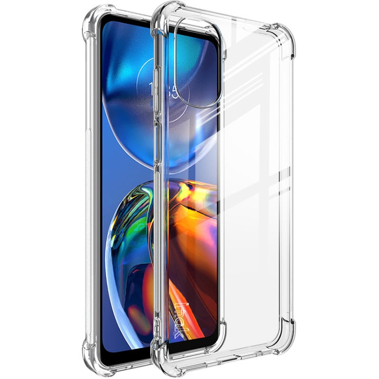 For Motorolo Moto E32 4G IMAK All-inclusive Shockproof Airbag TPU Case with Screen Protector