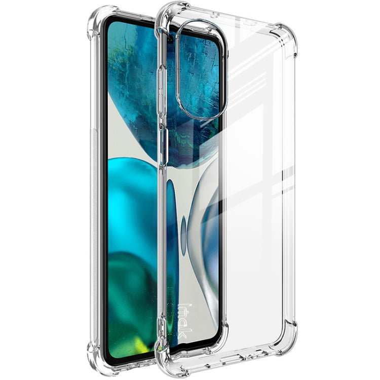 For Motorolo Moto G52 4G / G82 5G IMAK All-inclusive Shockproof Airbag TPU Case with Screen Protector